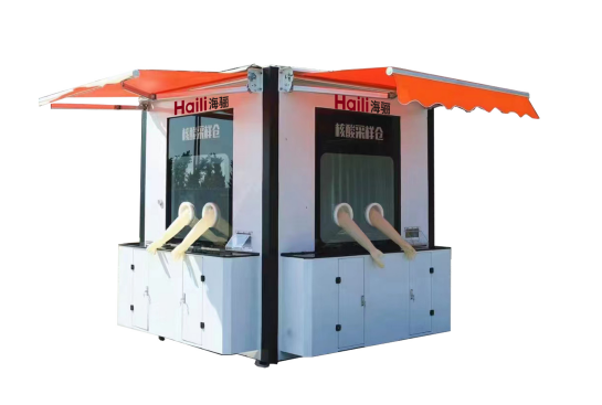 助力15分鐘核酸“采樣圈”，海驪核酸檢測站落地啟用